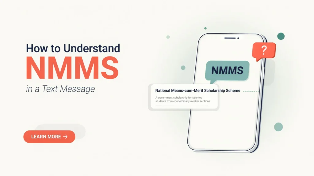 How to Understand NMMS in a Text Message