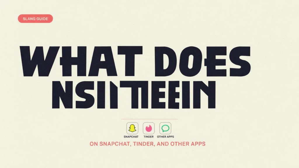 What Does ONS Mean on Snapchat, Tinder, and Other Apps