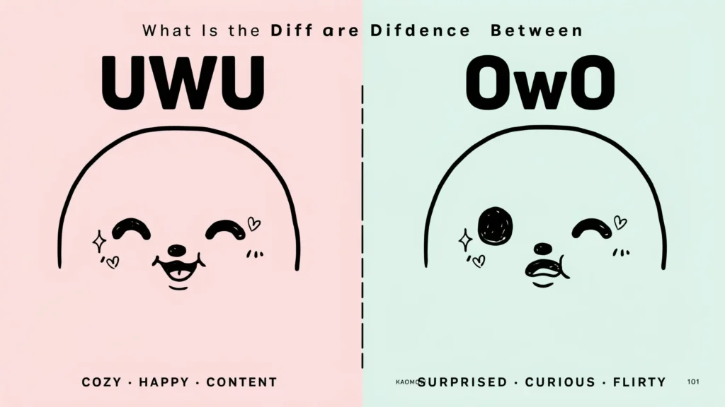 What Is the Difference Between UWU and OwO