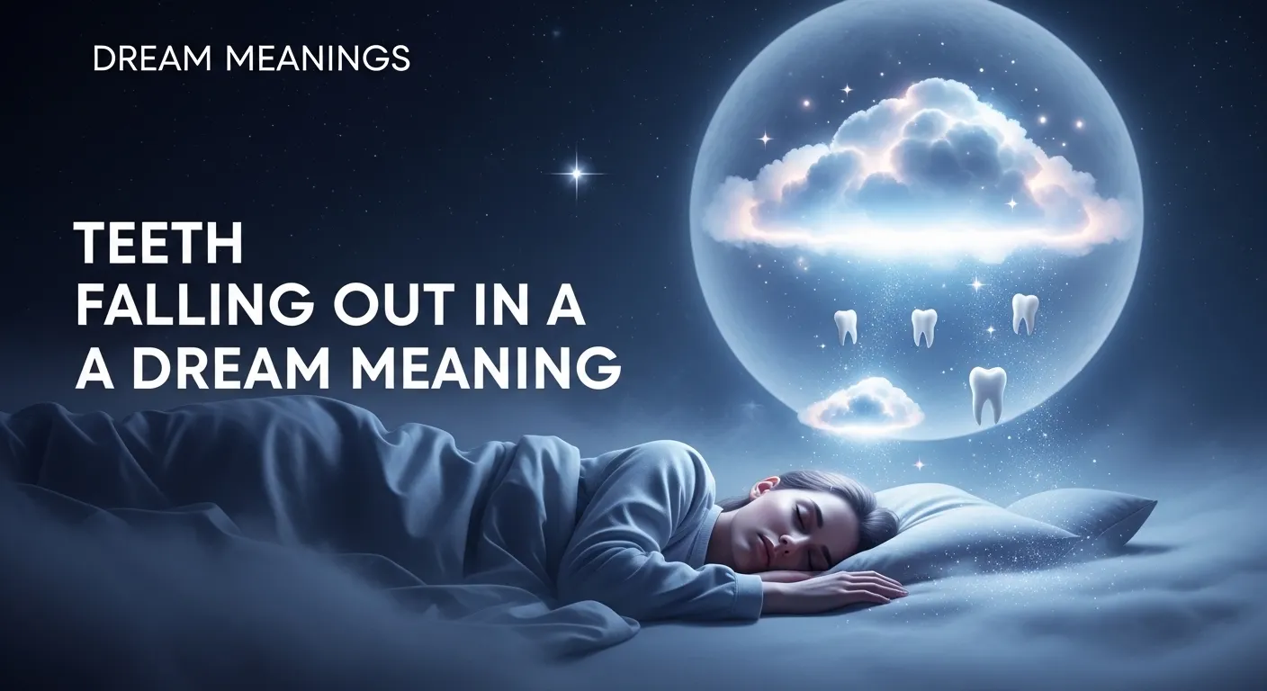 Teeth Falling Out in a Dream Meaning