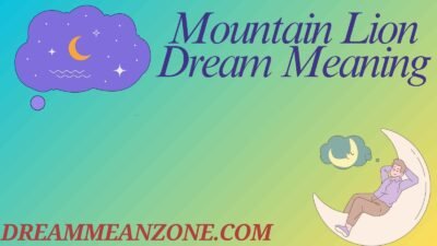 Mountain Lion Dream Meaning