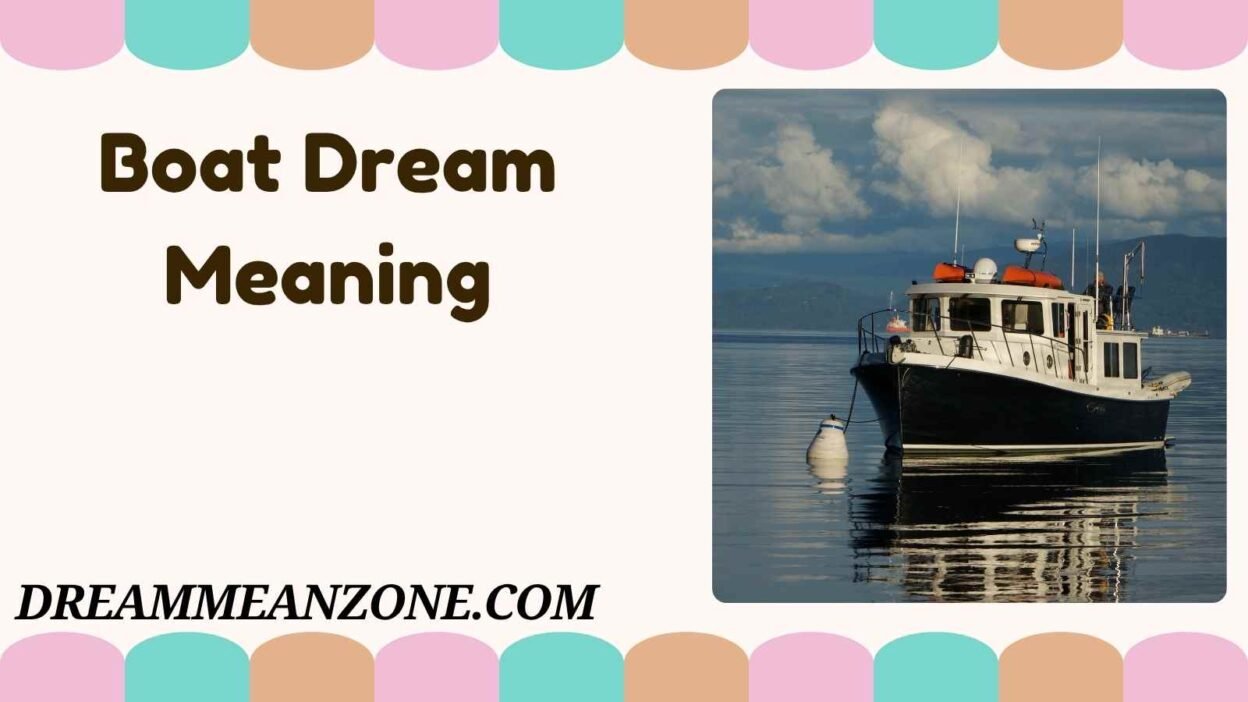 Boat Dream Meaning