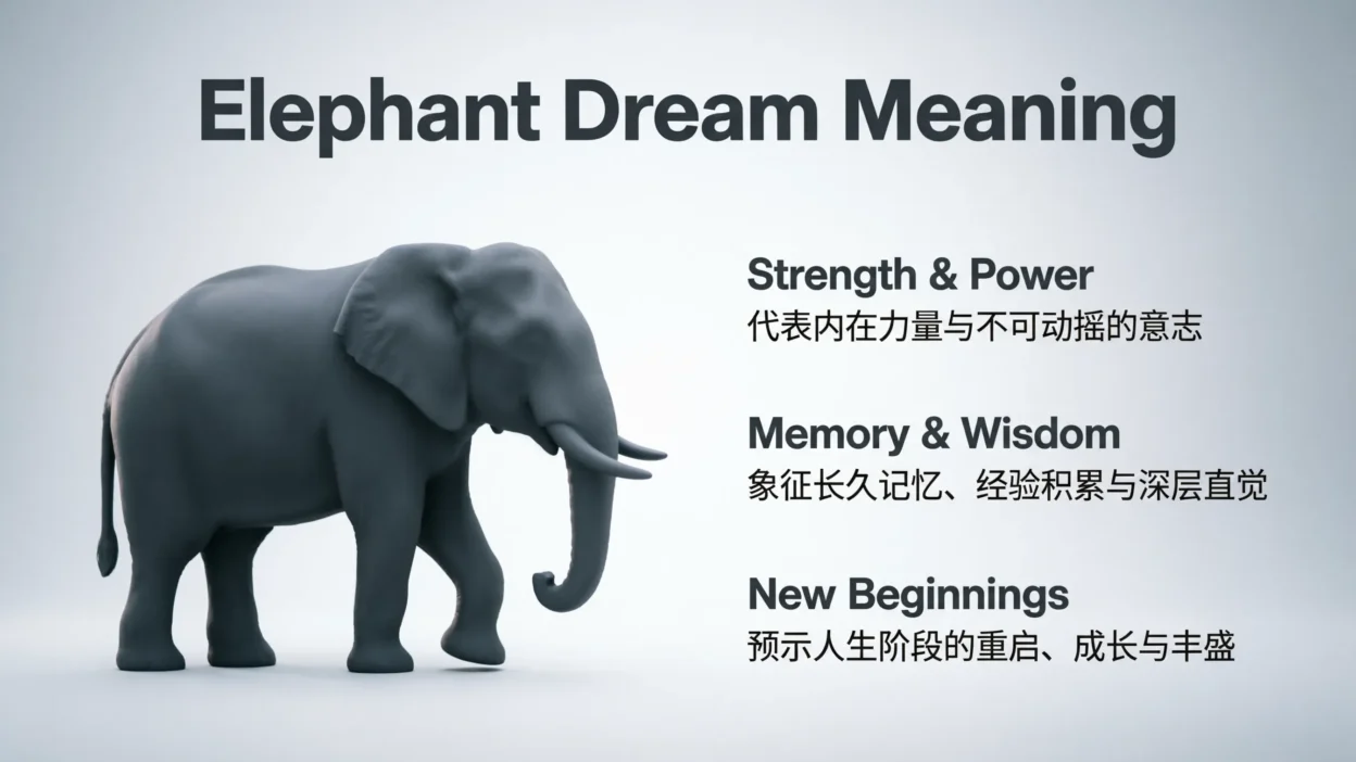 Elephant Dream Meaning