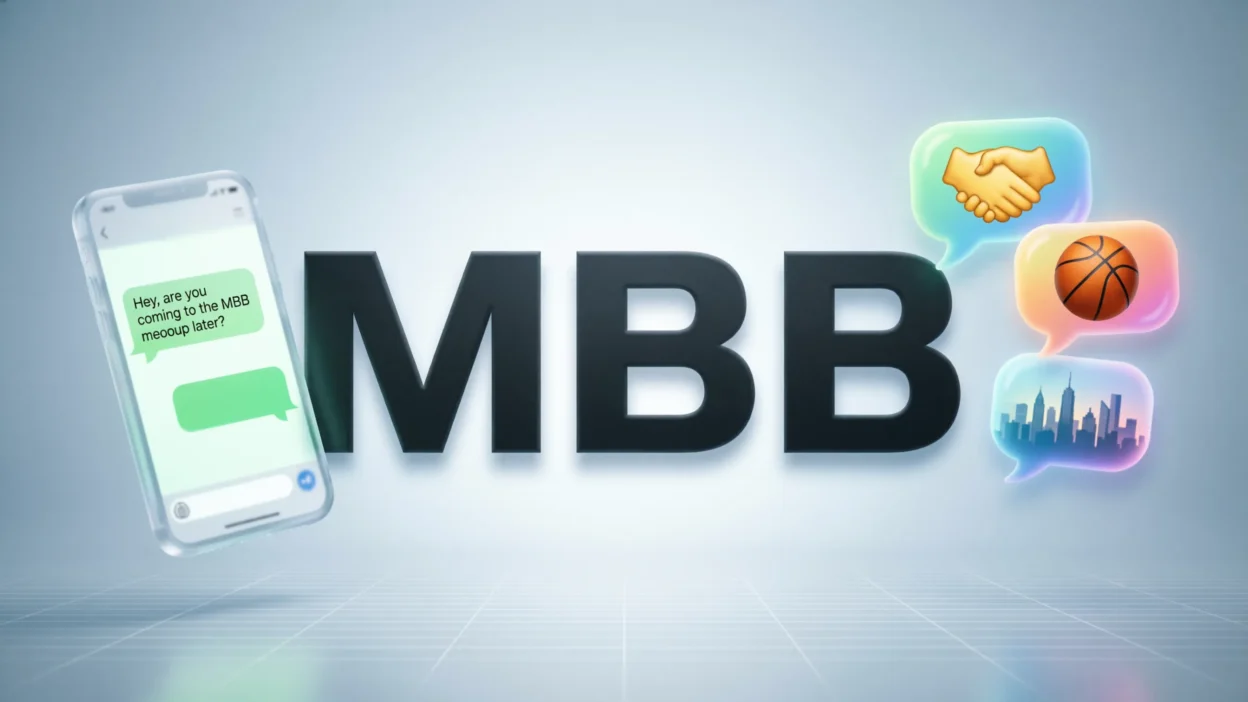 MBB Meaning in Text