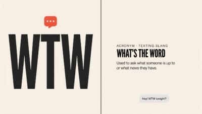 WTW Meaning in Text